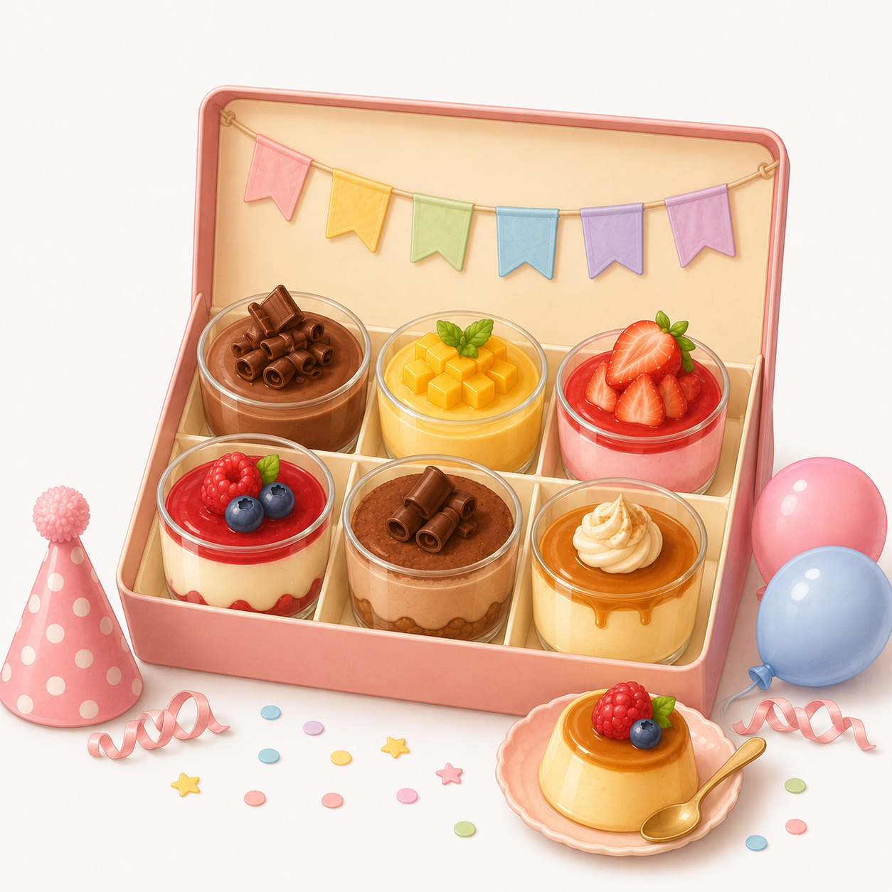 Pudding Party & Dessert Cup Collection