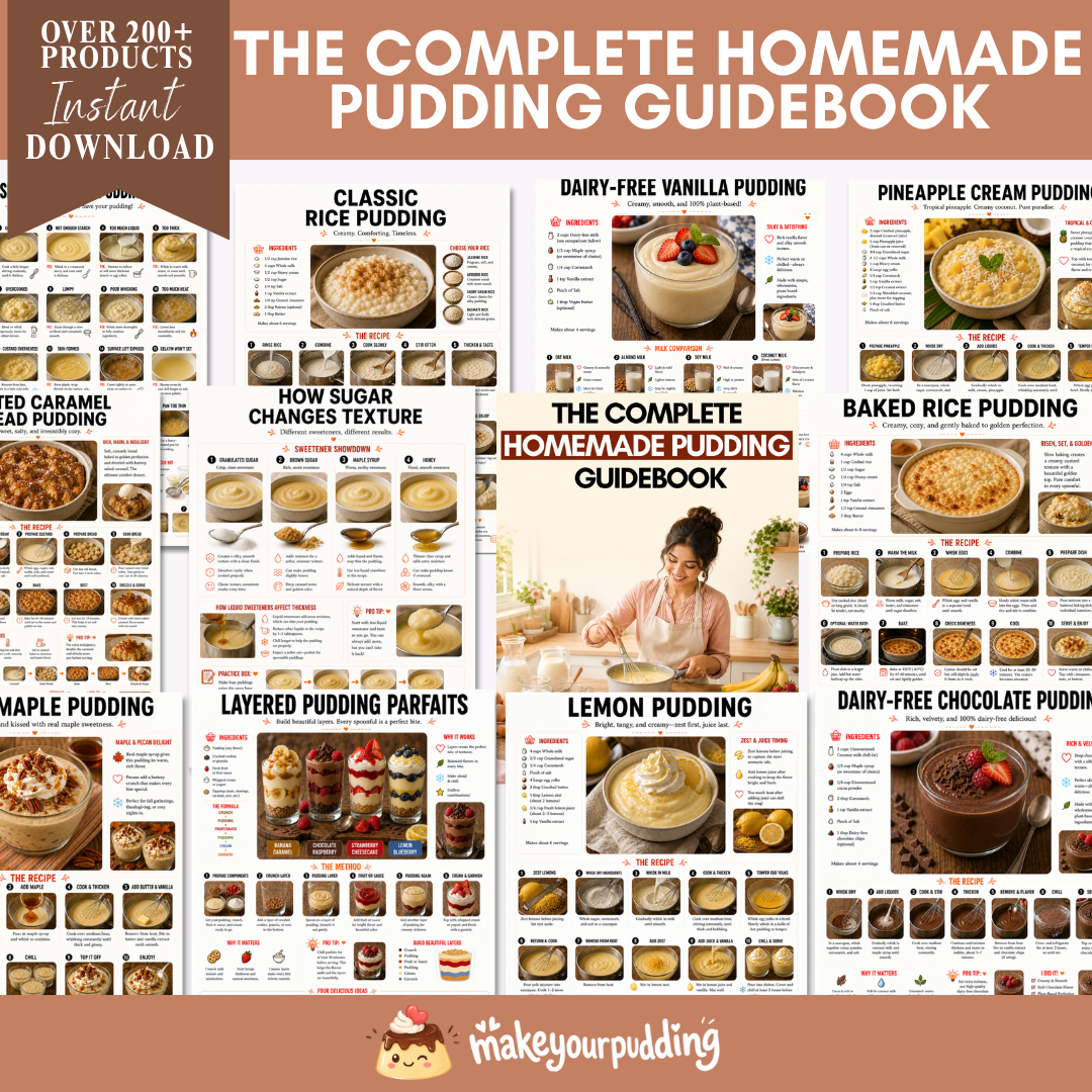 The Complete Homemade Pudding Guidebook