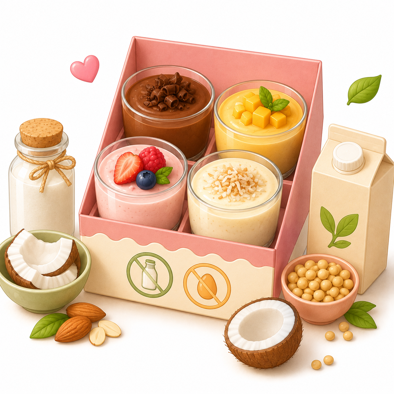 Dairy-Free & Egg-Free Pudding Pack