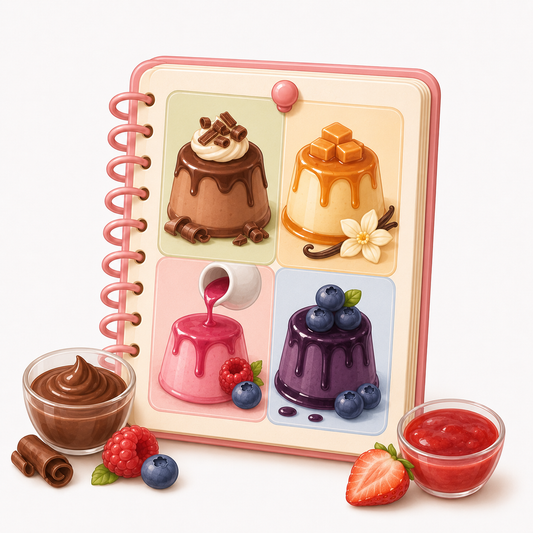 Pudding Toppings & Sauce Book