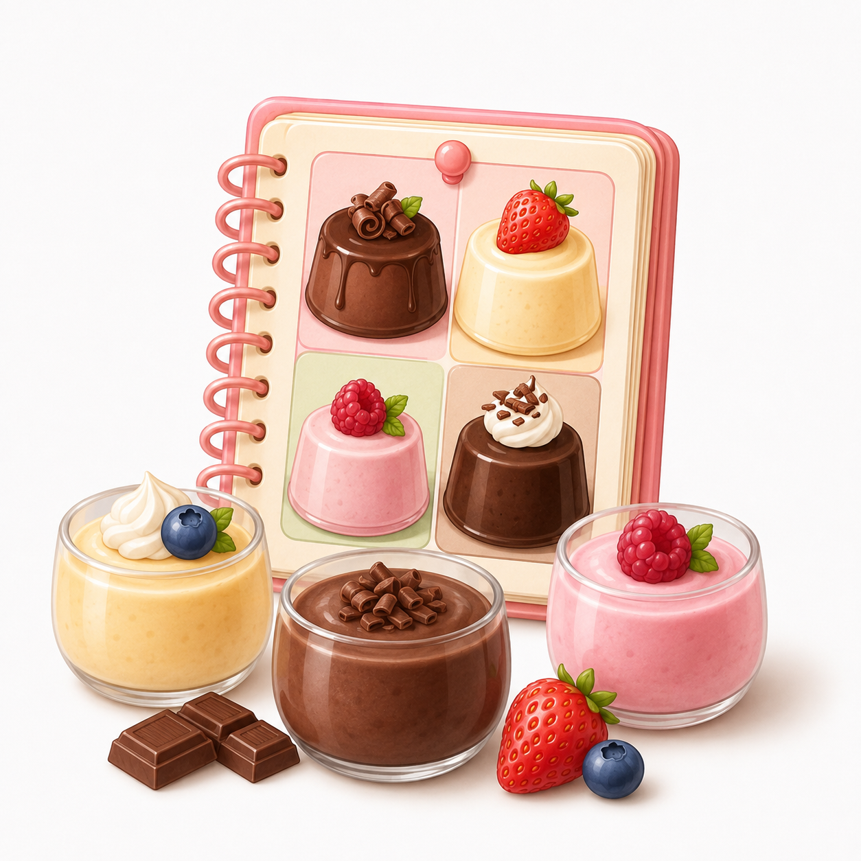 50+ Gourmet Pudding Recipe Collection