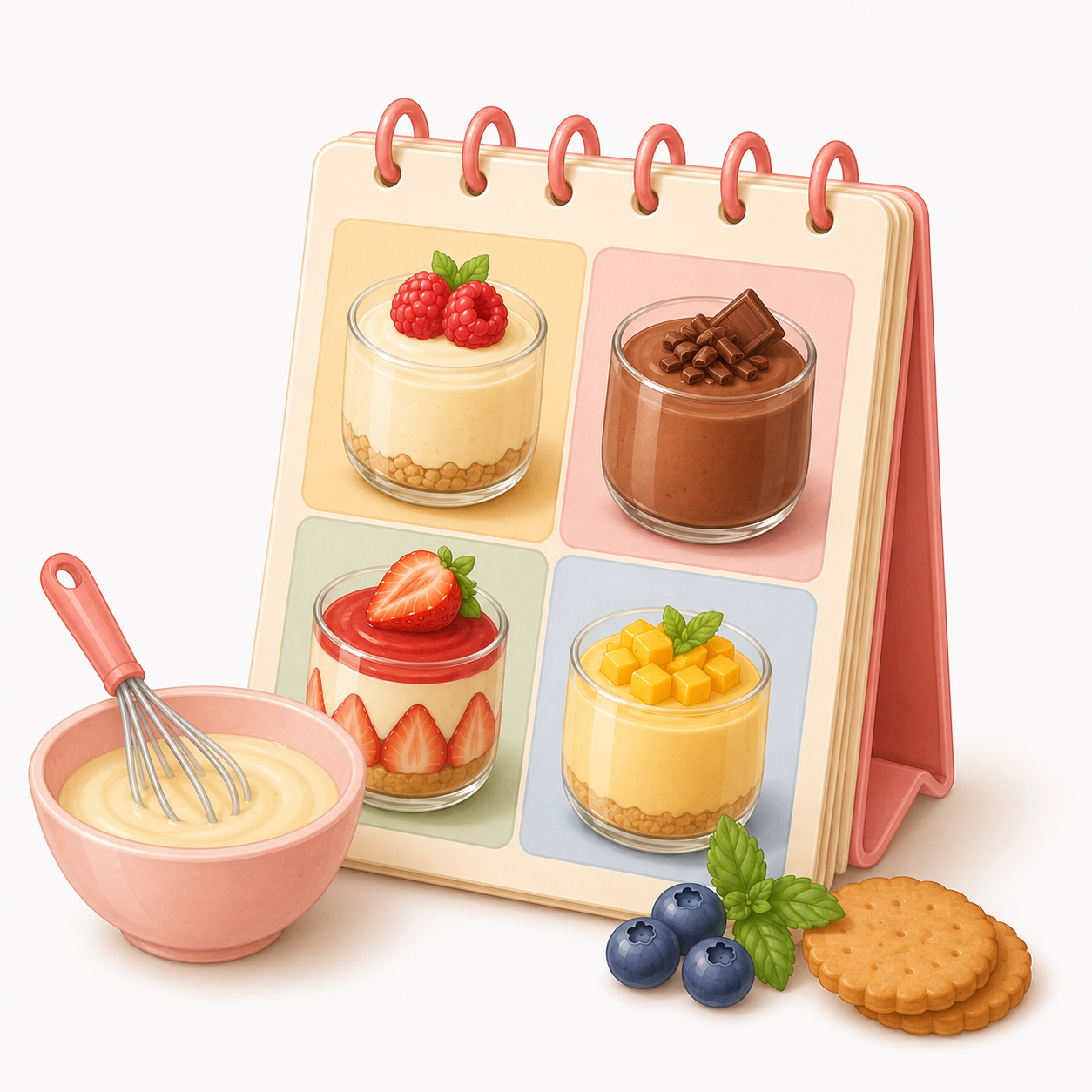 No-Bake Pudding Recipe Pack
